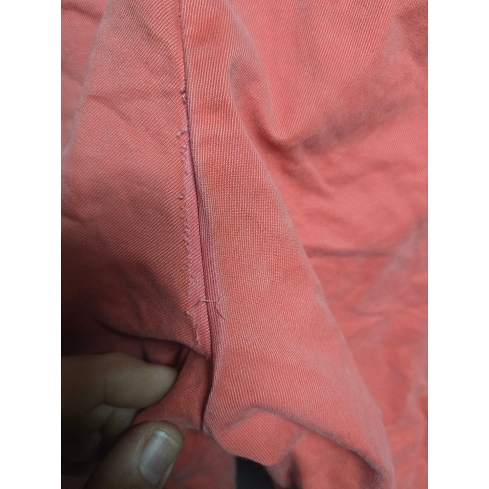 Vineyard Vines Breaker Pants Mens 28x30 Coral Pink Salmon Cotton Chino Chinos - Picture 8 of 8